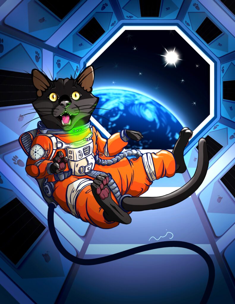 ASTROMIAUTA GUSTAVE